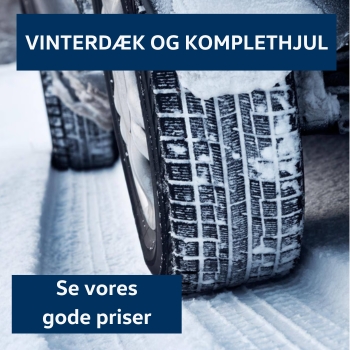  Vinterdæk og vinterkomplethjul
